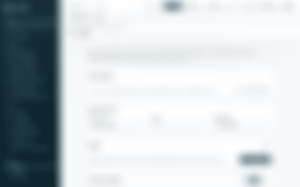 Export — reports and machine-readable formats (blurred preview)