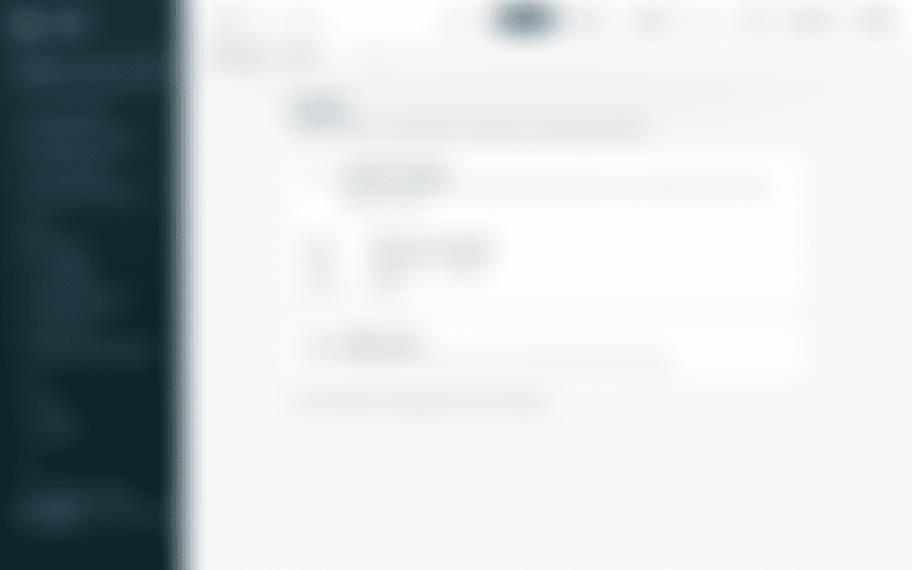 Licensing, the on-device AI model and the compute-backend selector (blurred preview)